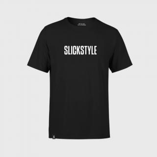 SLICKSTYLE Logo Tee Black UNISEX Barva: Černá, Velikost: L