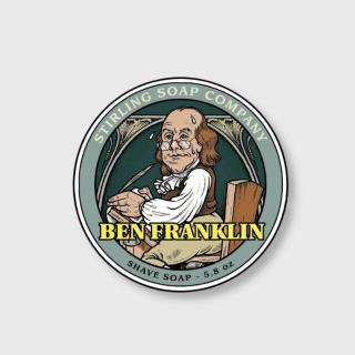 Stirling Soap Company Ben Franklin mýdlo na holení 170ml