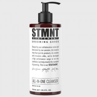 STMNT All In One Cleanser univerzální sprchový šampon pro vlasy, vousy, tělo, obličej 750 ml