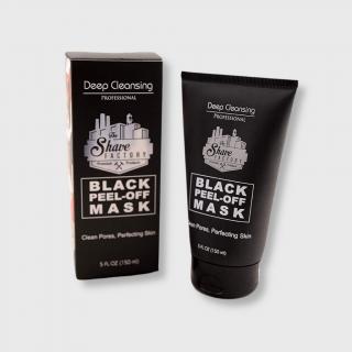 The Shave Factory černá slupovací maska 150 ml