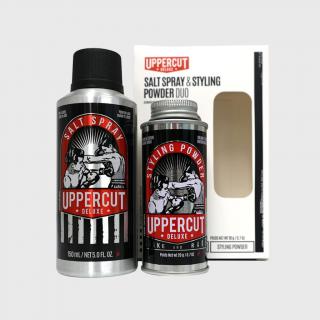 Uppercut Salt Spray & Styling Powder Duo Kit dárková sada pro styling vlasů