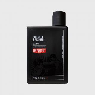 Uppercut Strength & Restore Shampoo šampon pro posílení a obnovu vlasů 240 ml