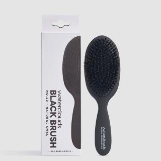 Waterclouds Black Brush No.23 Natural Oval kartáč na vlasy přírodní oválný