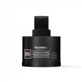 GOLDWELL Color Revive Root Retouch Dark Brown to Black barvící pudr na odrosty 3,7 g