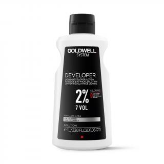 GOLDWELL Developer Lotion 2% pro systém barev Colorance 1000 ml