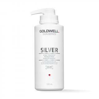 GOLDWELL Dualsenses Silver minutová stříbrná maska na vlasy 500 ml  + ručník zdarma