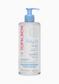 TOPICREM BABY Jemný mycí gel 2v1 500 ml