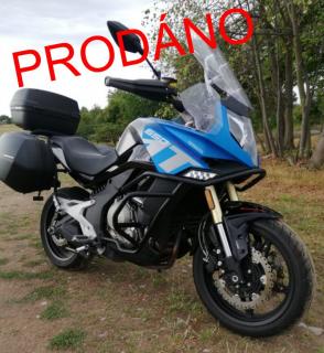 PRODÁNO    CFMOTO 650MT včetně kufrů