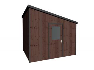 Zahradní dřevěný domek FEŠÁK 3 x 3 m Tloušťka stěny: Palubky 28mm