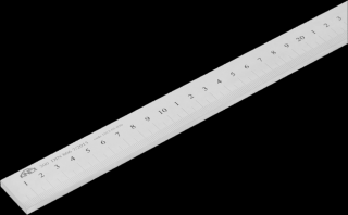 Měřítko KINEX - ocelové ploché, začátek v nule, bez povrchové úpravy Rozměr: 1000x30x6 mm