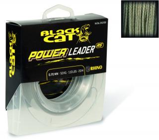 Black Cat Návazcová Šnůra Power Leader 20m Nosnost: 100kg, Průměr: 1,2mm, Varianta: 220lb