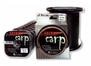 Broline Vlasec Extreme Carp Fluorocarbon 600m Nosnost: 10,20kg, Průměr: 0,288mm