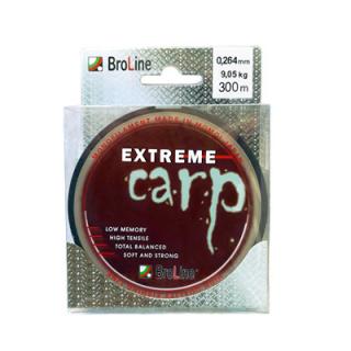 Broline Vlasec Extreme Carp Nosnost: 9,05kg, Průměr: 0,264mm, Varianta: 300m