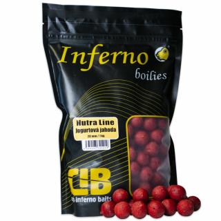 Carp Inferno Boilies Nutra Line Jogurtová Jahoda Hmotnost: 1kg, Průměr: 20mm