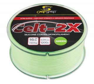 Carp Spirit Vlasec Celt 2X Mymetik Green Délka: 1400m, Nosnost: 6,45kg, Průměr: 0,28mm