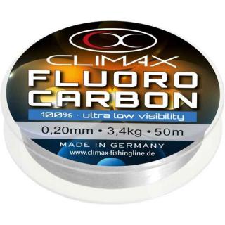 Climax Fluorocarbon Soft & Strong 50m Nosnost: 0,8kg, Průměr: 0,10mm