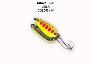 Crazy Fish Plandavka Lema 1,6g Barva: 114