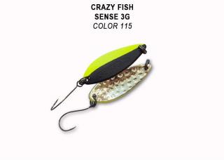 Crazy Fish Plandavka SENSE 3g Barva: 115