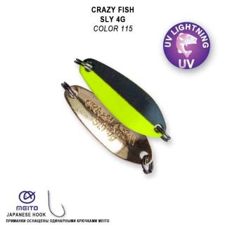 Crazy Fish Plandavka SLY 4g Barva: 115