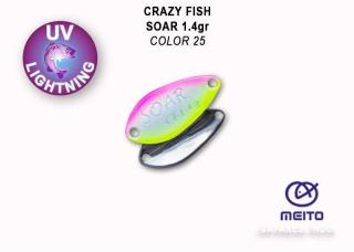 Crazy Fish Plandavka Soar 1,4g Barva: color 25