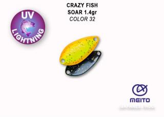 Crazy Fish Plandavka Soar 1,8g Barva: 32