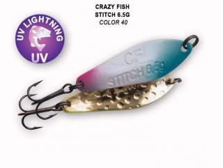 Crazy Fish Plandavka Stitch 6,5g UV GLOW Barva: 40