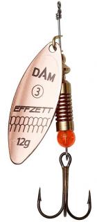 Dam Třpytka Effzett Predator Spinner Copper Hmotnost: 12g, Velikost: 3