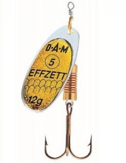 Dam Třpytka Effzett Standard Spinner Reflex Gold Hmotnost: 4g, Velikost: 2