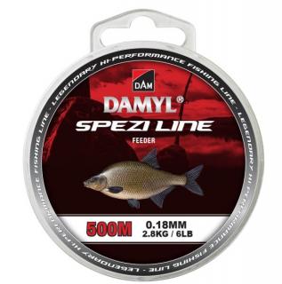 Dam Vlasec Damyl Spezi Line Feeder Hnědá 500 m Nosnost: 3,2kg, Průměr: 0,20mm