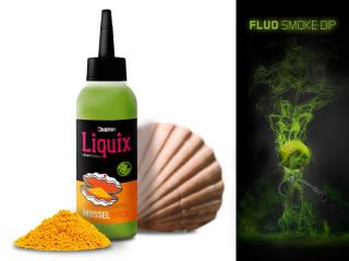 Delphin Fluo Dip D Snax Liquix 100 ml Příchuť: Mušle Koření