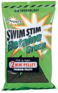 Dynamite Baits Pellets Carp Swim Stim Betaine Green 900g Hmotnost: 900g, Průměr: 2mm