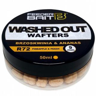 FeederBait Neutrálně Vyvážená Nástraha Washed Out Wafters 9 mm Příchuť: R72- Broskev/Ananas, Hmotnost: 50ml, Průměr: 9mm