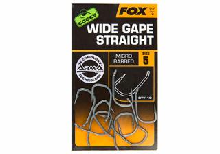 Fox Háčky EDGES Wide Gape Straight 10ks Velikost háčku: #5