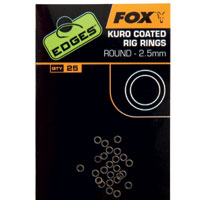 Fox Kroužky Kuro Rig Rings 25ks Varianta: 3.7mm Large