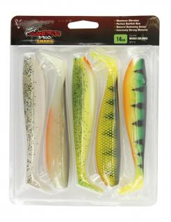 Fox Rage Gumová Nástraha Zander Pro Shads Mixed Colour 5ks Délka cm: 7,5cm