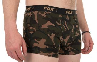 Fox Trenýrky Camo Boxers Velikost: L