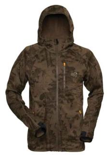 Geoff Anderson Bunda Z Mikro Fleece HOODY 3 Leaf Velikost: M