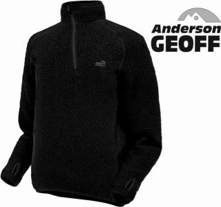 Geoff Anderson Mikina Thermal 3 Pullover Černá Velikost: XXL