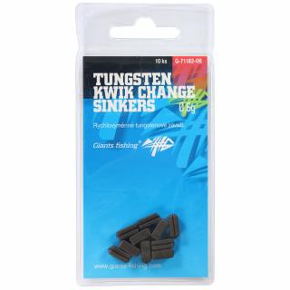 Giants Fishing Rychlovýměnná Těžítka Tungsten Kwik Change Sinkers 10 ks Varianta: 0,4g