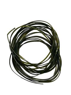 Hends Body Glass Half Round 1,2 mm Dark Brown Olive