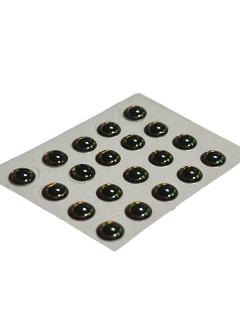 Hends Epoxidové Oči Epoxy Eyes Realistic Gold Holographic Průměr: 4mm