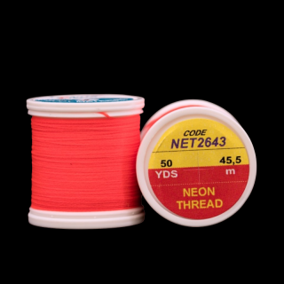 Hends Nit UV Neon Threads Fluo Red