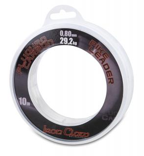 Iron Claw Vlasec Fluorocarbon Pike Leader 10 m Nosnost: 29,2kg, Průměr: 0,80mm