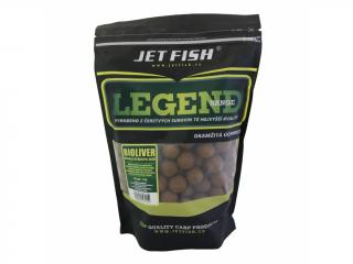 Jet Fish Boilie Legend Range Bioliver-Ananas/N-butyric Příchuť: 1kg, Hmotnost: 1kg, Průměr: 24mm