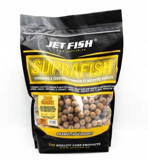 Jet Fish Boilie Supra Fish Economy Krab Česnek 4kg Hmotnost: 4kg, Průměr: 20mm