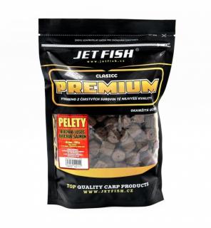 Jet Fish Pelety Premium Classic Biocrab Losos 700g Hmotnost: 700g, Průměr: 18mm