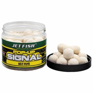 Jet Fish Plovoucí Boilie POP UP Signal Bílý Pepř Hmotnost: 60g, Průměr: 20mm