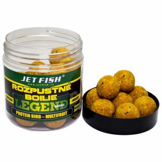 Jet Fish Rozpustné Boilie Legend Range  Protein Bird - Multifruit 250ml Průměr: 20mm