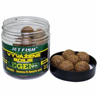 Jet Fish Vyvážené Boilie Legend Range Bioliver-Ananas/N-butyric 250 ml Průměr: 20mm
