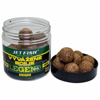 Jet Fish Vyvážené Boilie Legend Range BioSquid 250ml Hmotnost: 250g, Průměr: 20mm